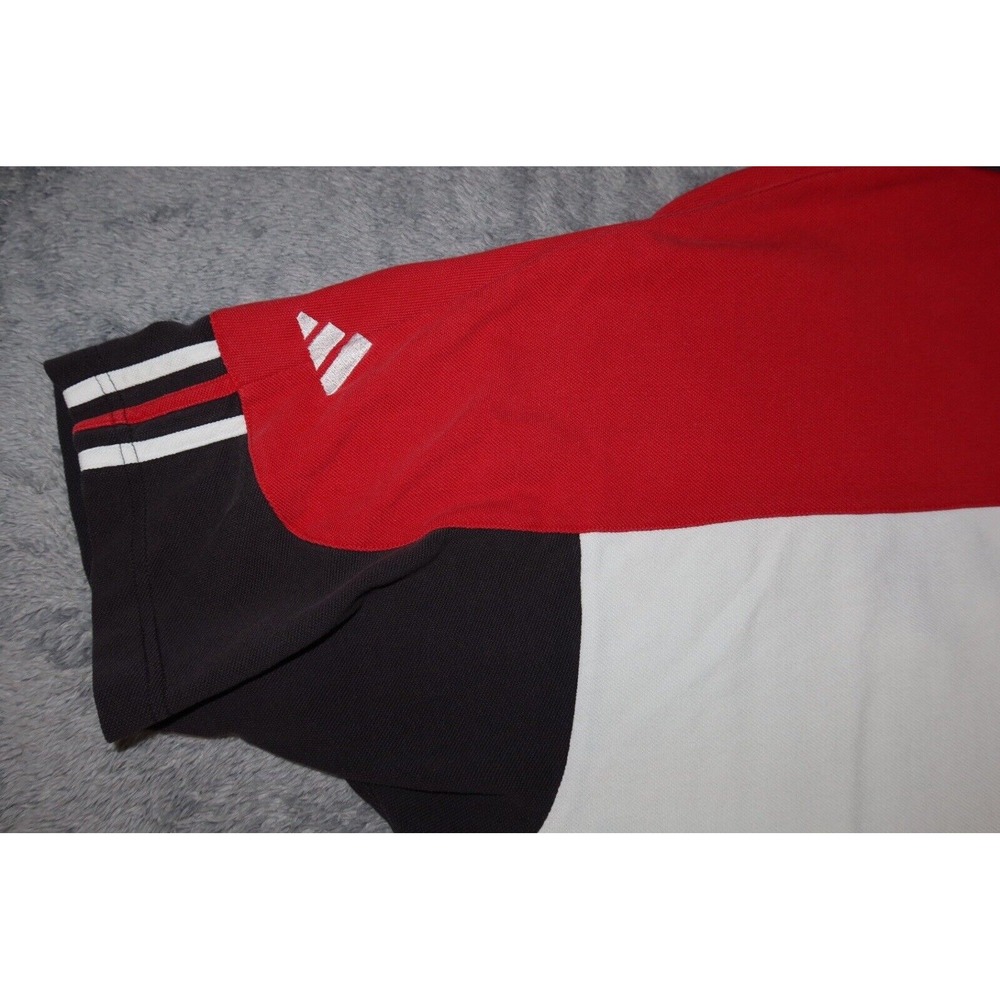 VTG 90s Buccaneers Adidas NFL Pro Line Authentic Men's SZ XL Short Sleeve Polo - Picture 12 of 16